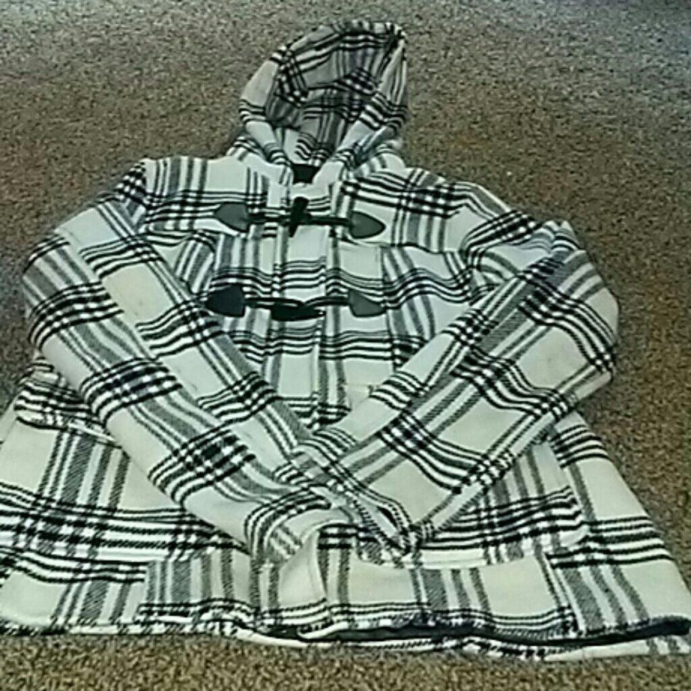 Boy meets girl wool large junior coat.